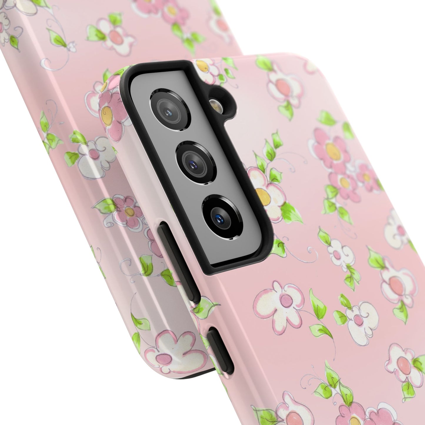 Precious Posies Pink Phone Case