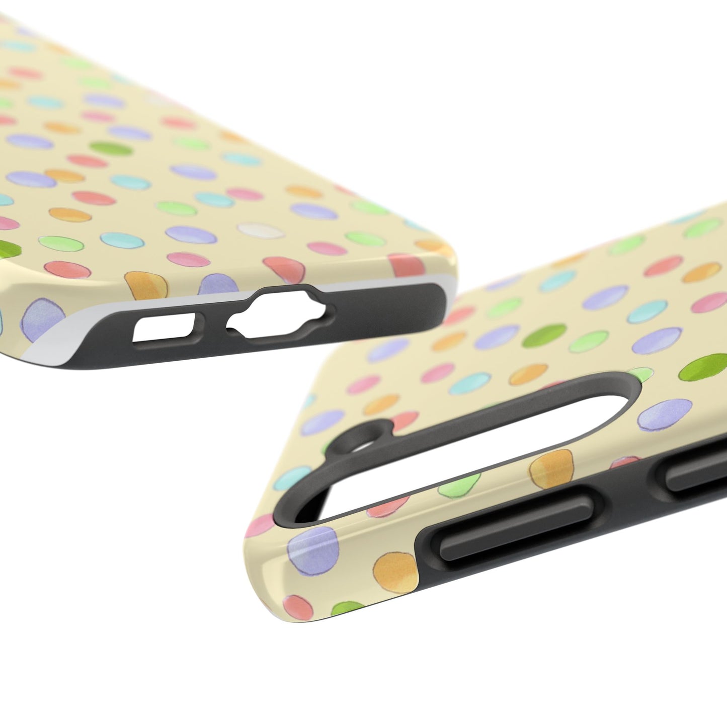 Happy Dots Yellow Phone Case