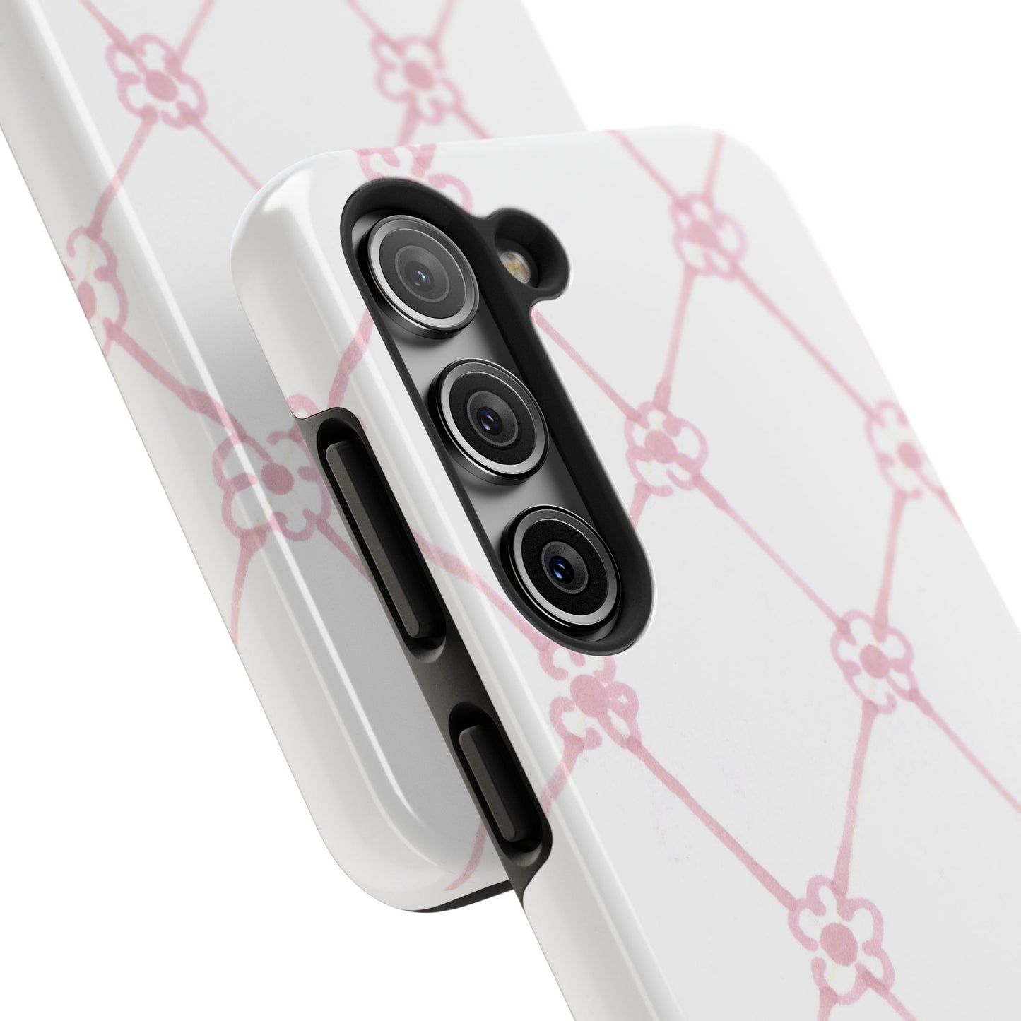 Flower Model Scroll Phone Case