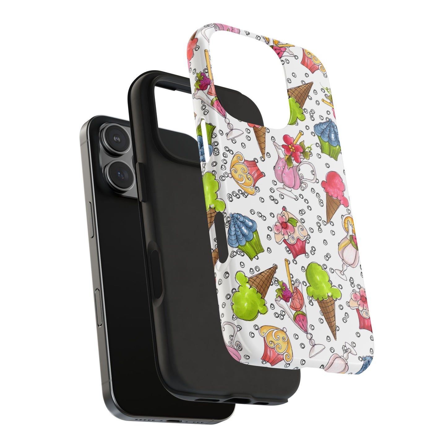 Resort Food White Phone Case