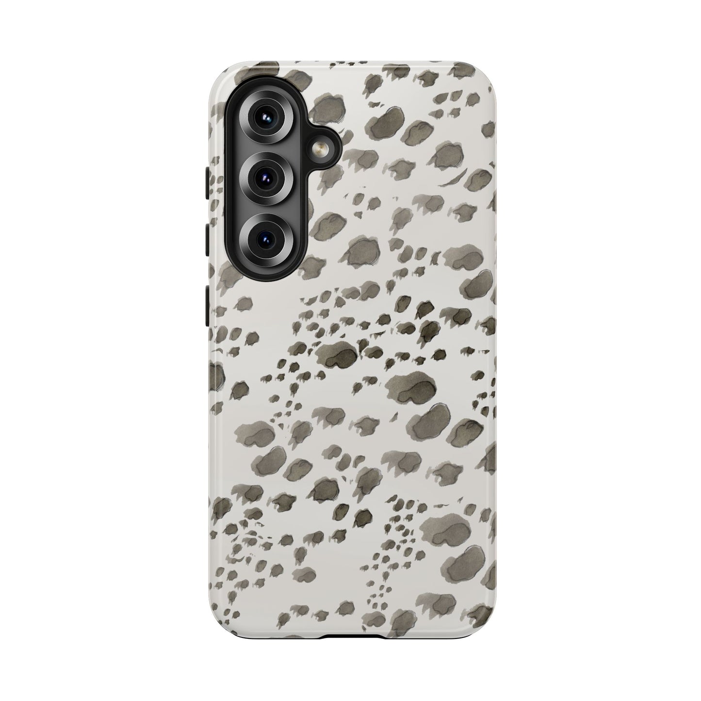 Kitty Dots Gray Phone Case