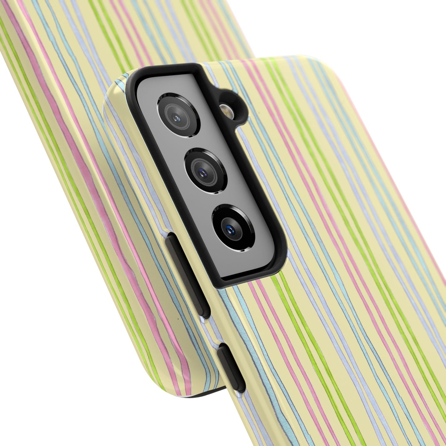 Belle Stripe Yellow Phone Case