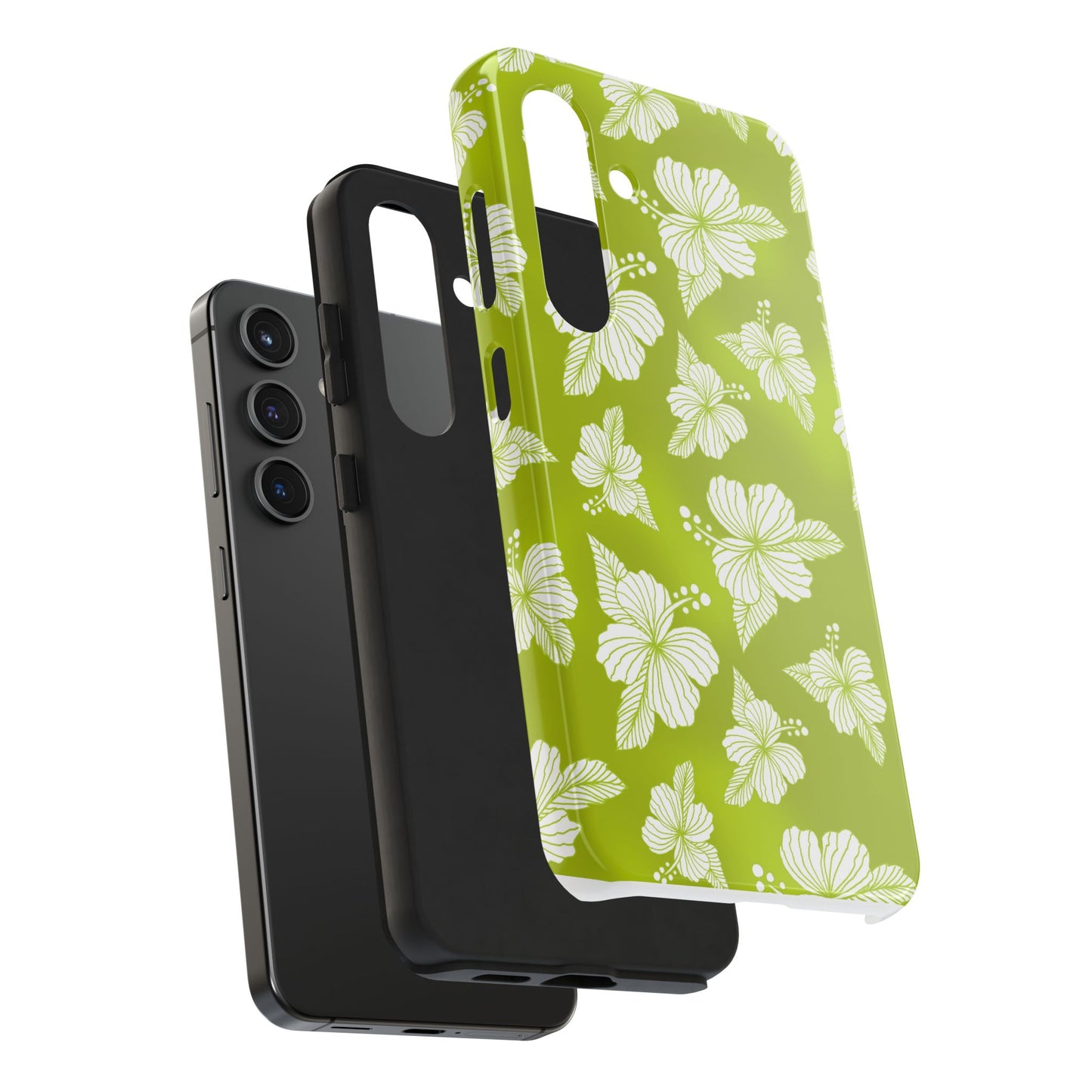 Hibiscus Green Phone Case