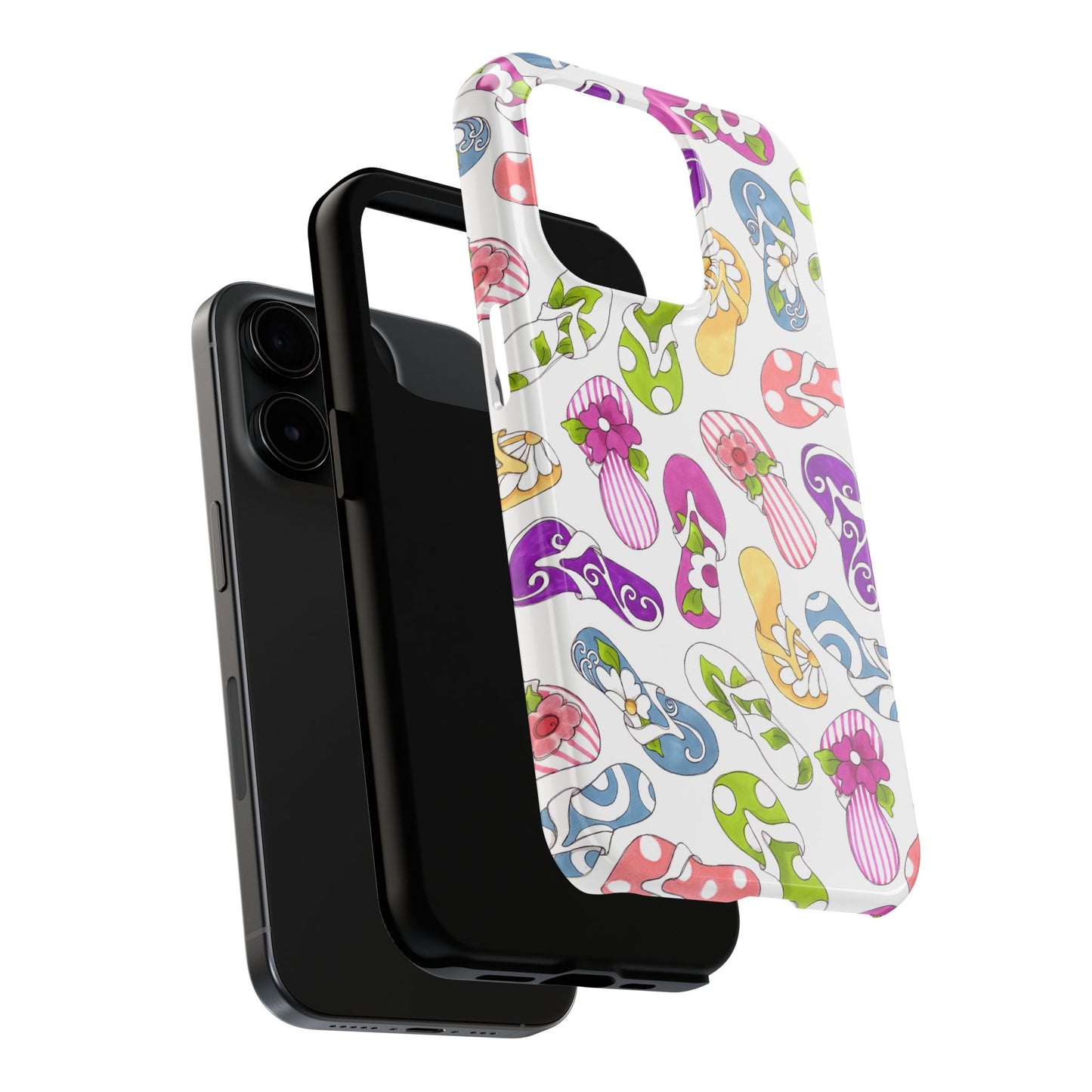 Flip Flops White Phone Case