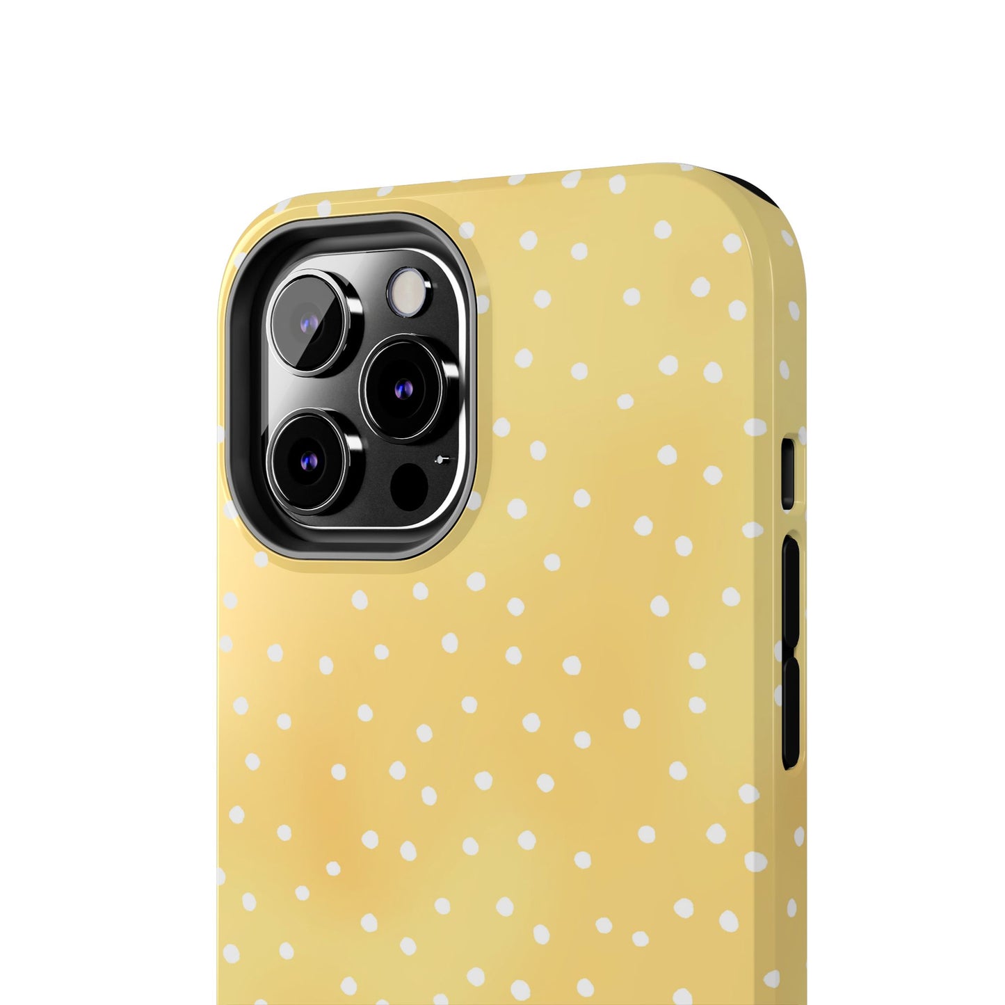 Dinky Dots Sunshine / White Phone Case