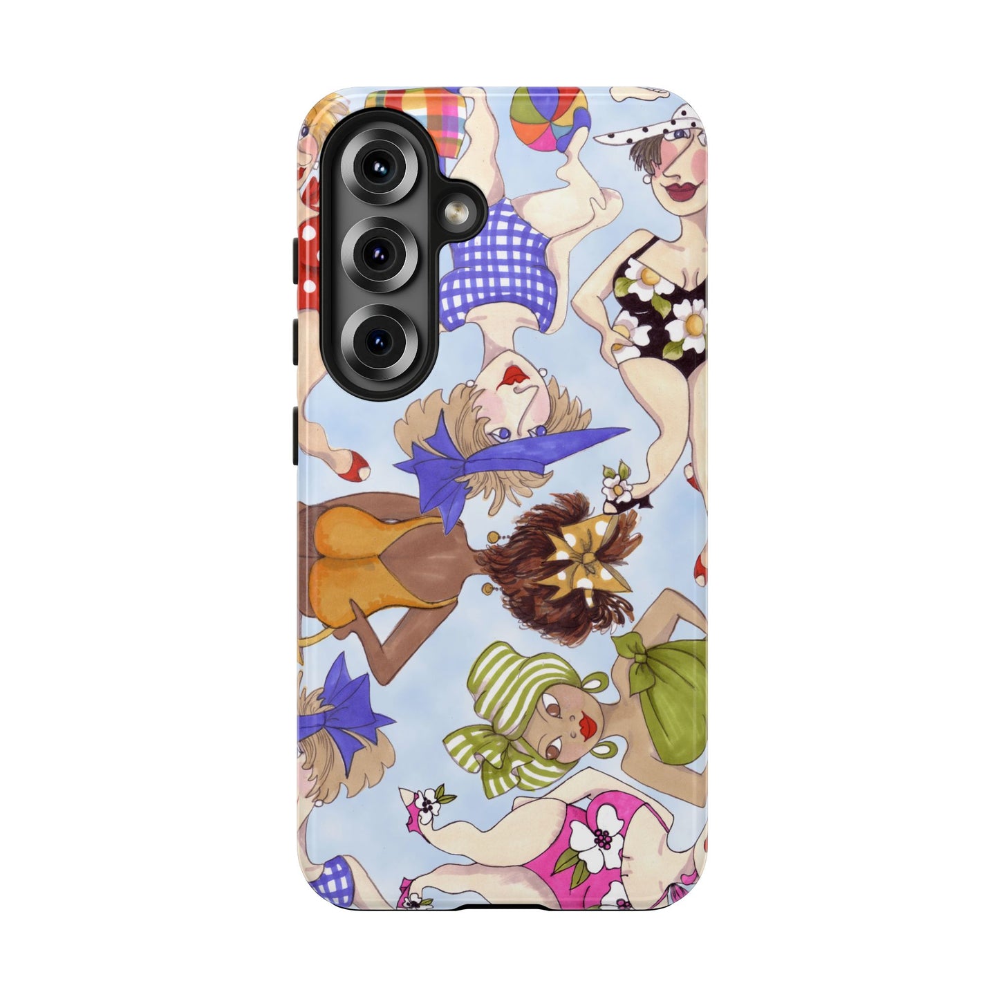 Bathing Beauties Blue Sky Phone Case