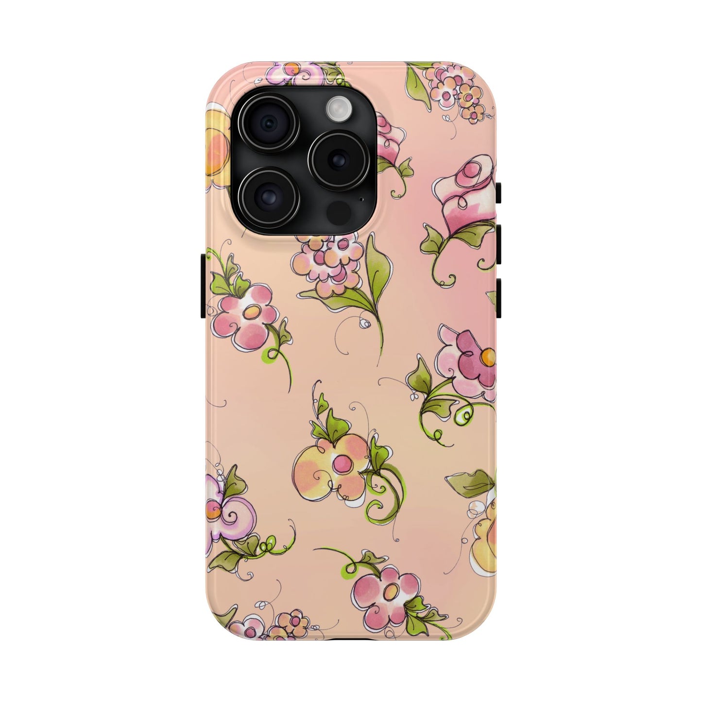 Flower Toss Sunrise Phone Case