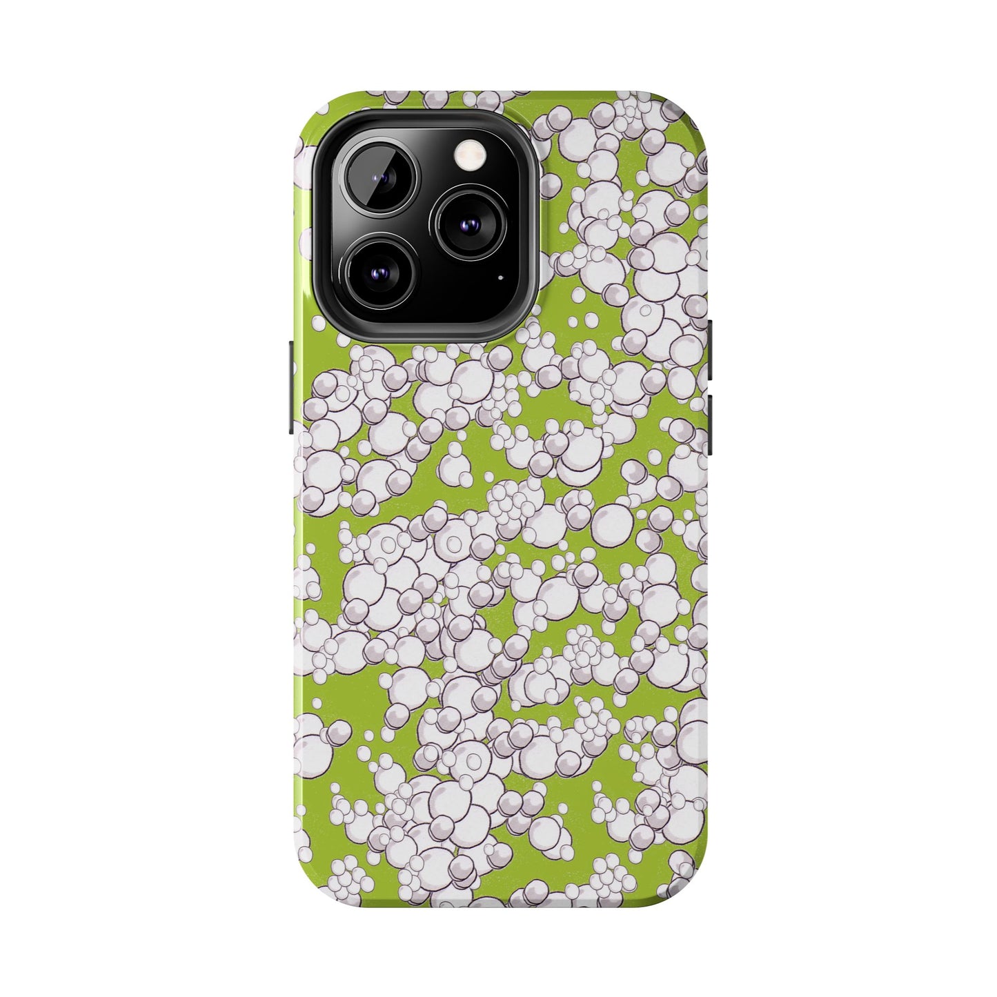 Bubble Dots Green Phone Case