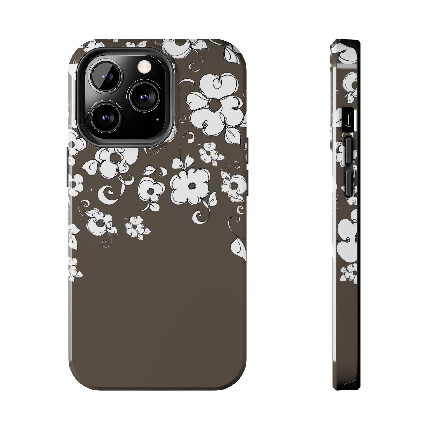Lady Flowers Toast Phone Case