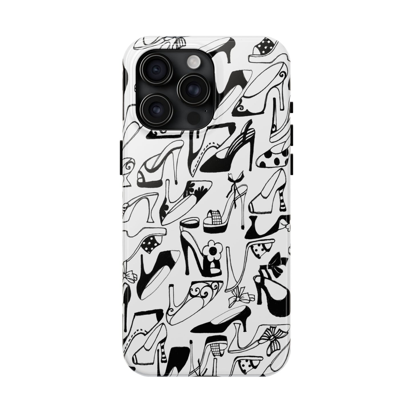 A Few Shoes White / Black Phone Case