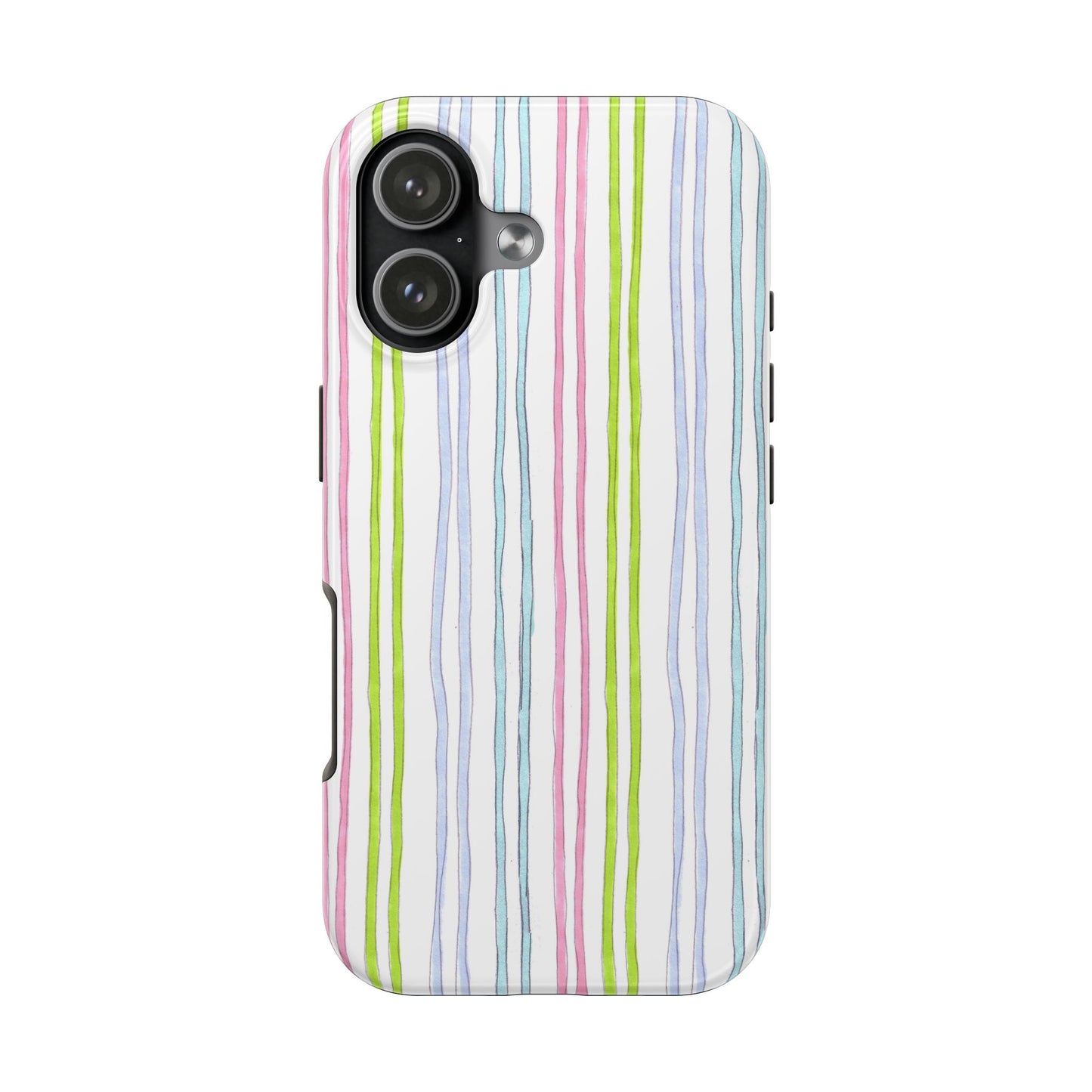 Belle Stripe White Phone Case