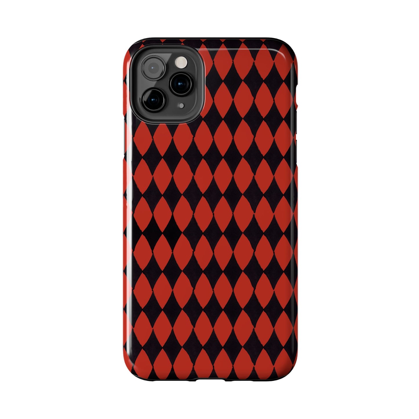 Diamond Red / Black Phone Case