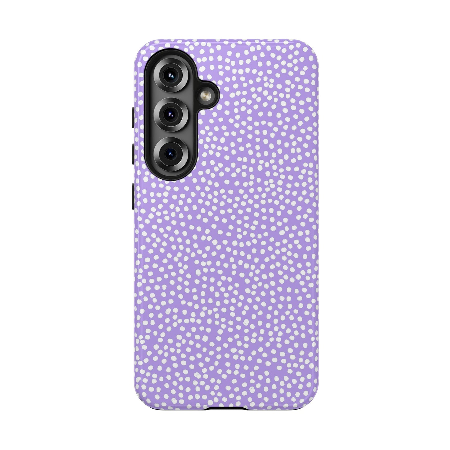 Bitty Dots Lilac / White Phone Case