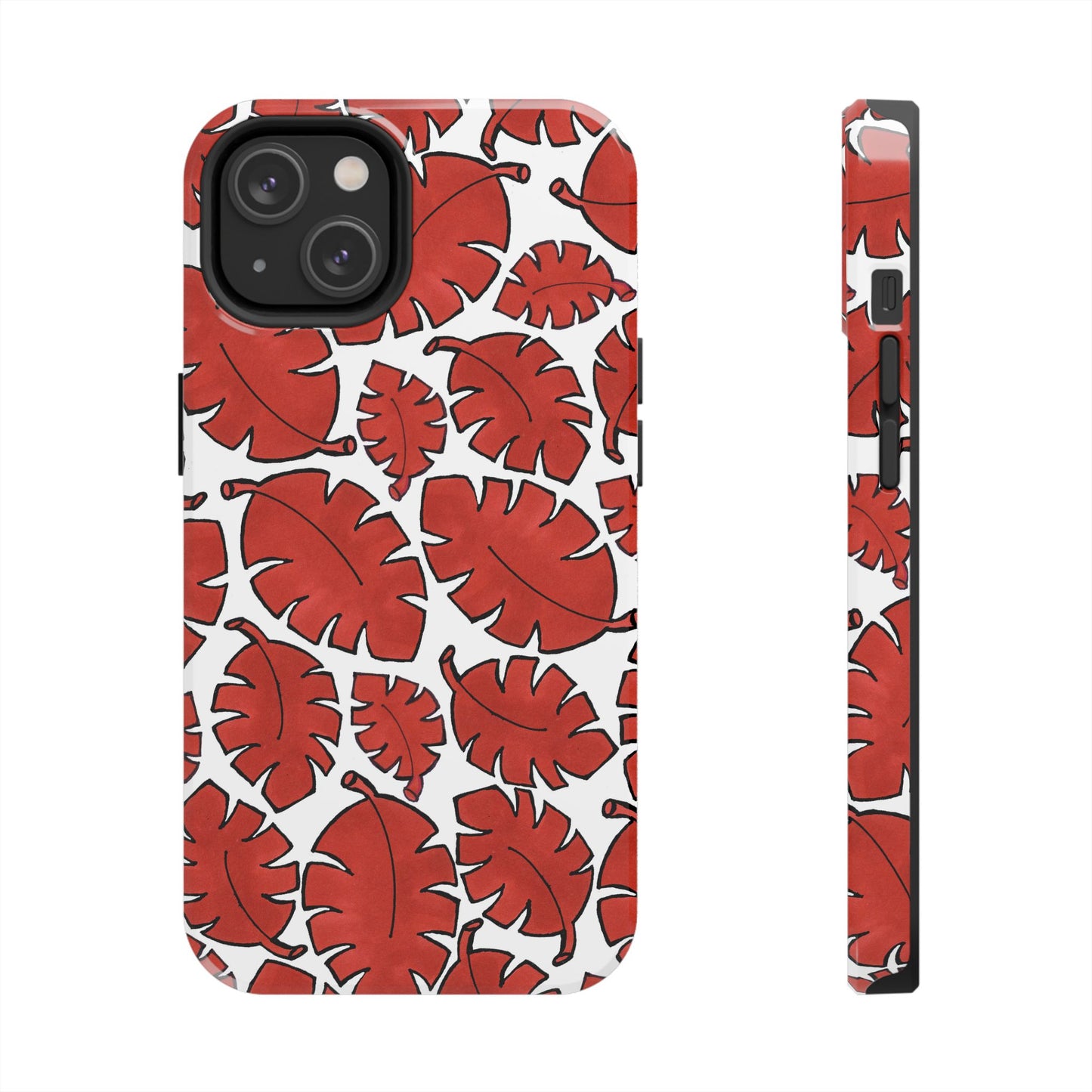 Red Bananas White Phone Case