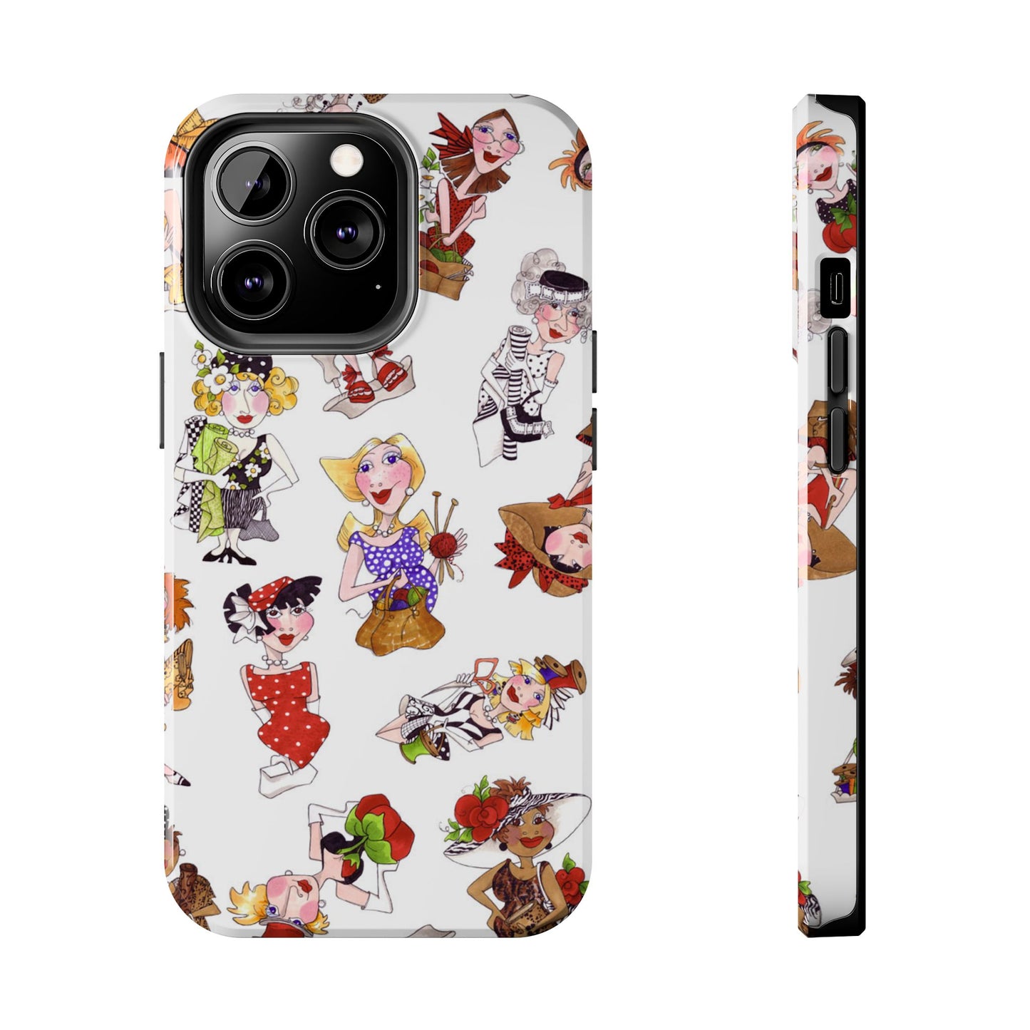 Creative Toss White Phone Case