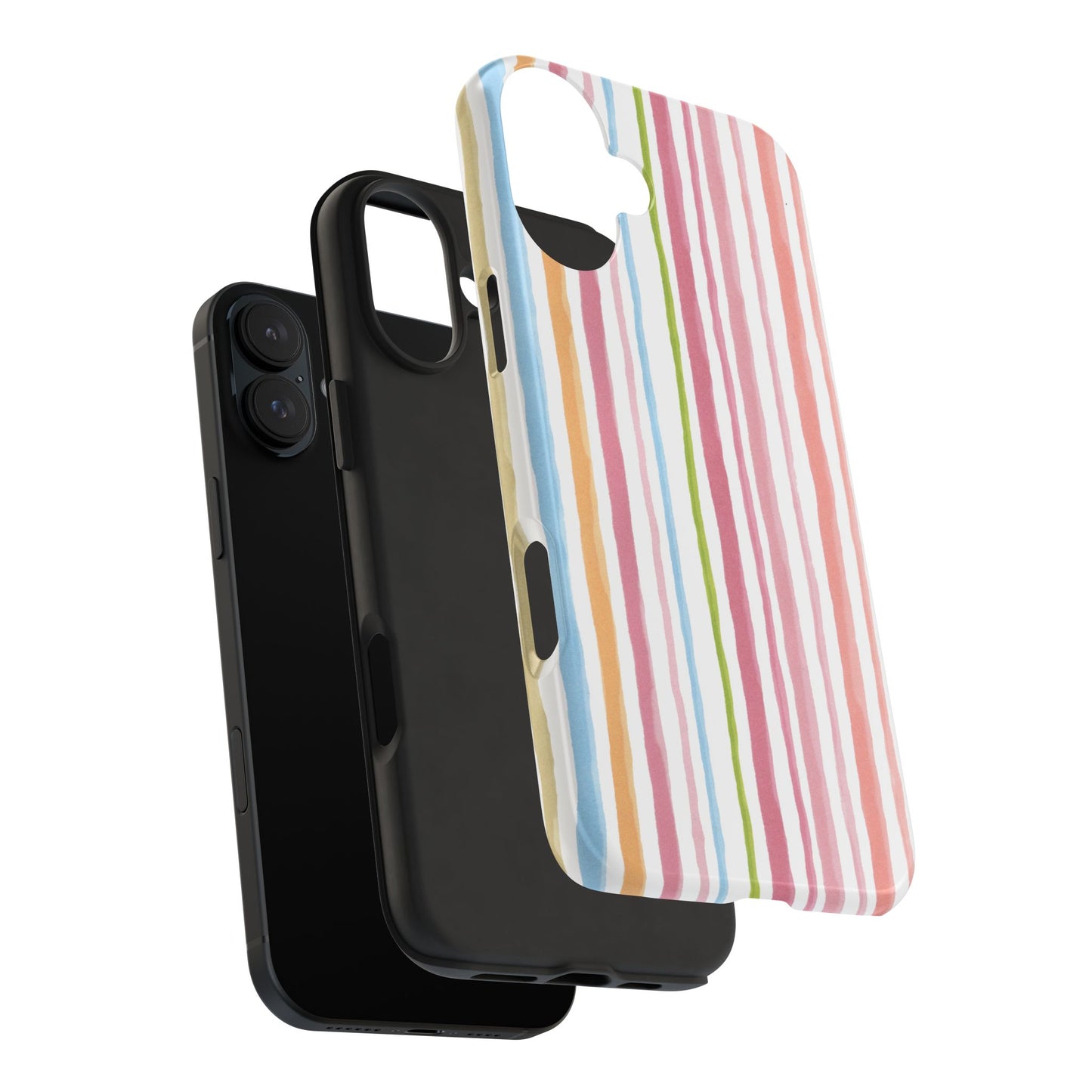 Swim Stripe Pastel Phone Case