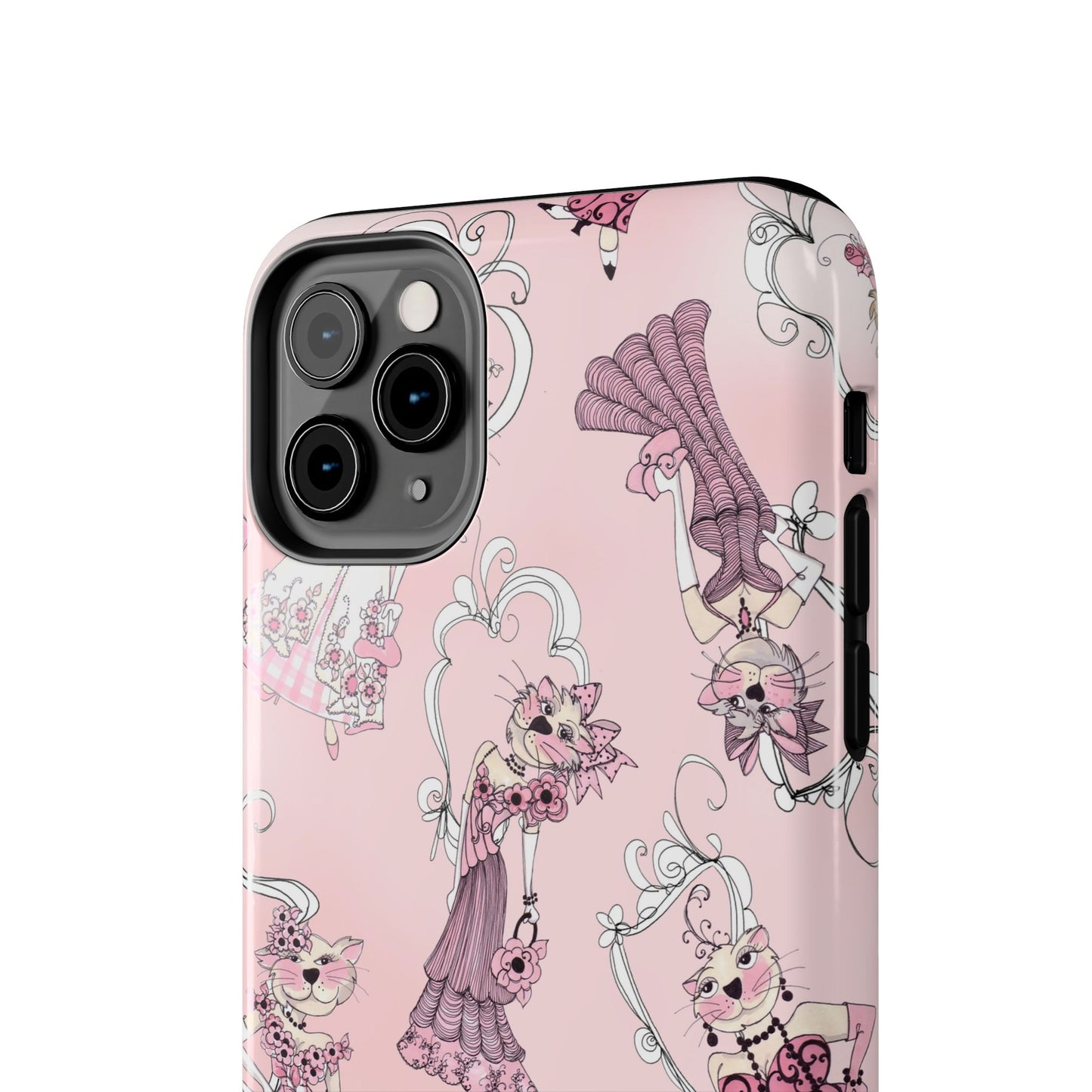 Lady Cats Tossed Phone Case