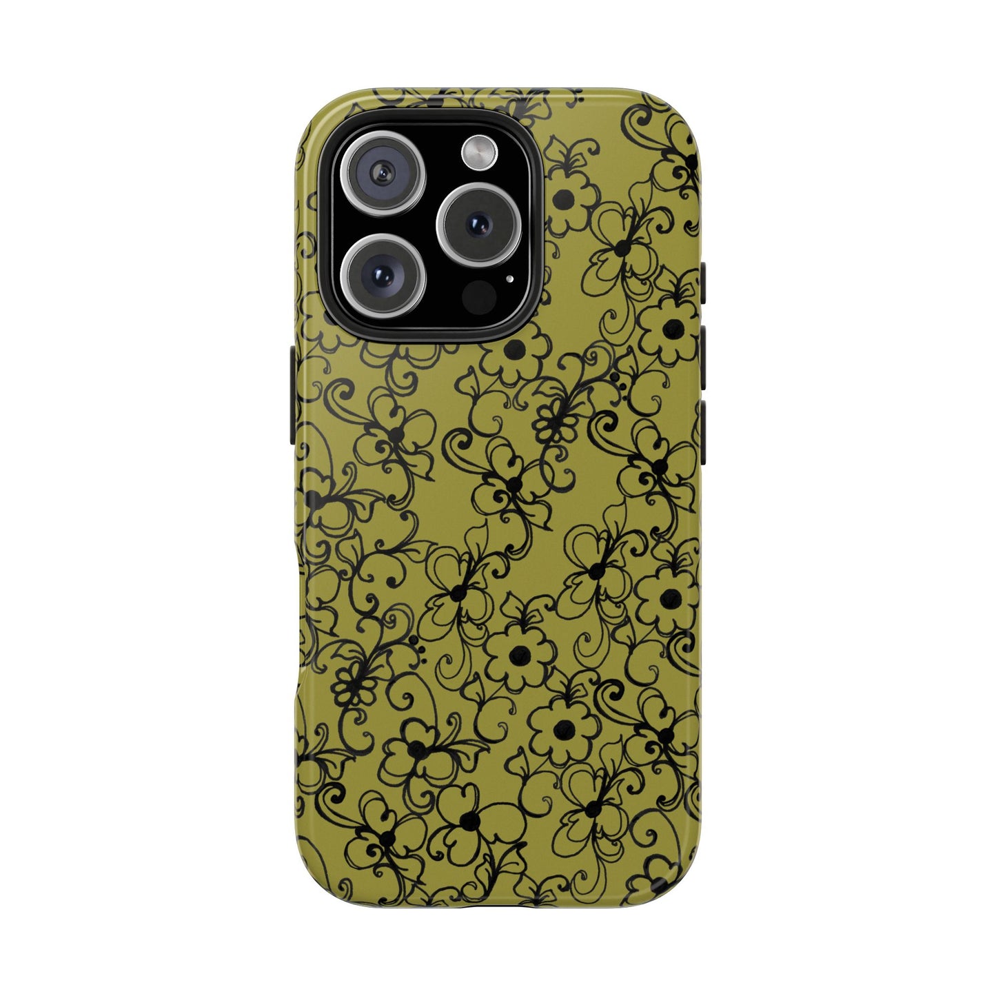 Daisy Jungle Green Phone Case