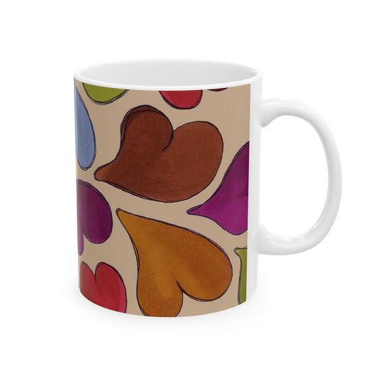Big Hearted Khaki Cup