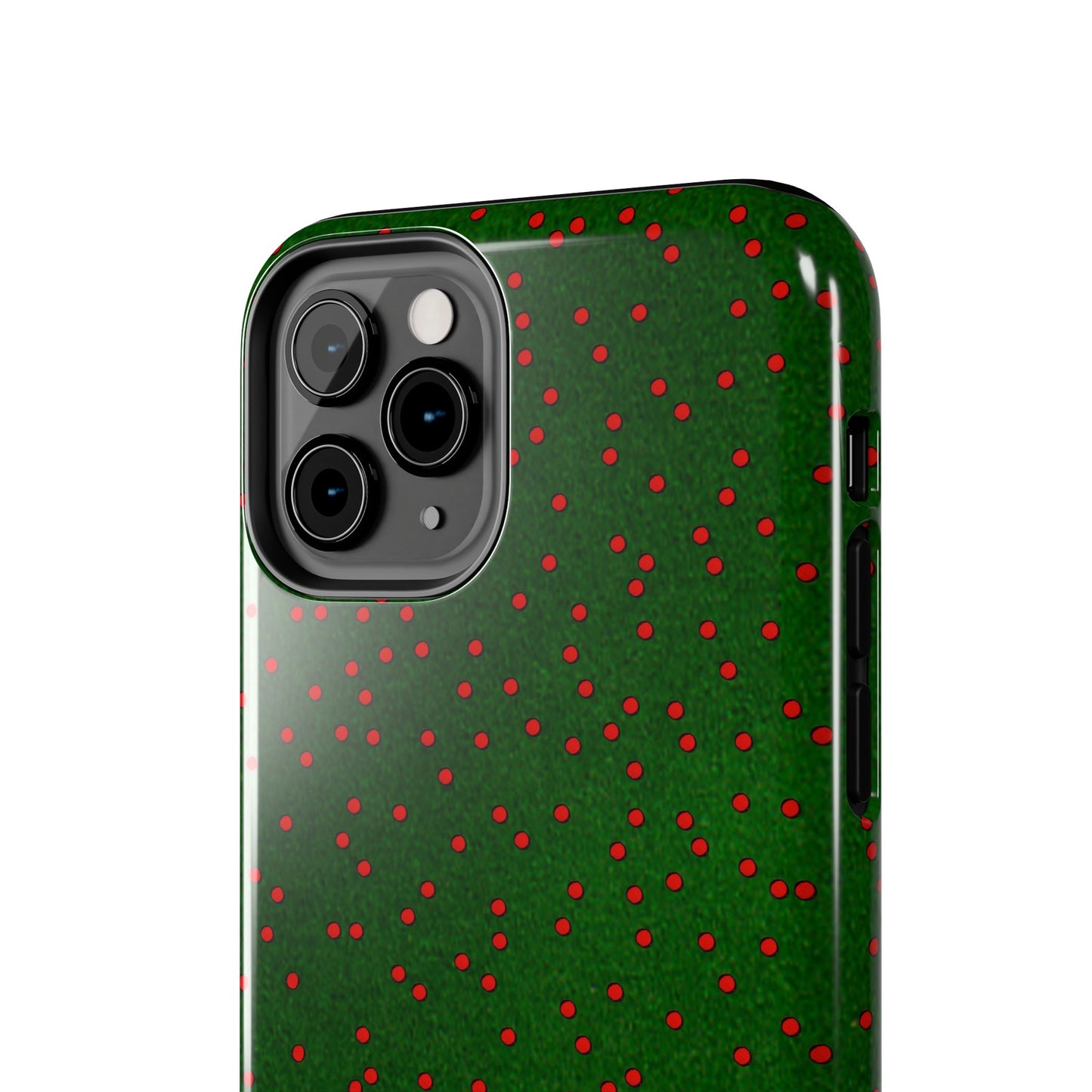 Happy Dots Green / Red Phone Case