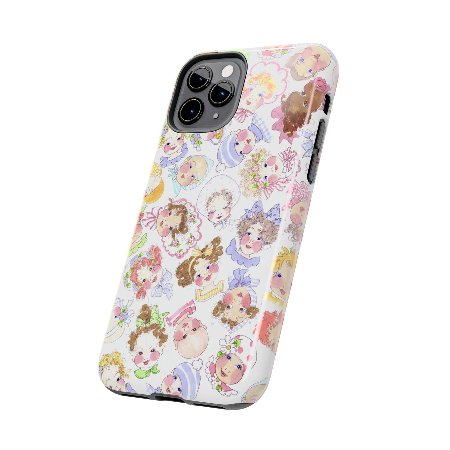 Baby Face Fling White Phone Case