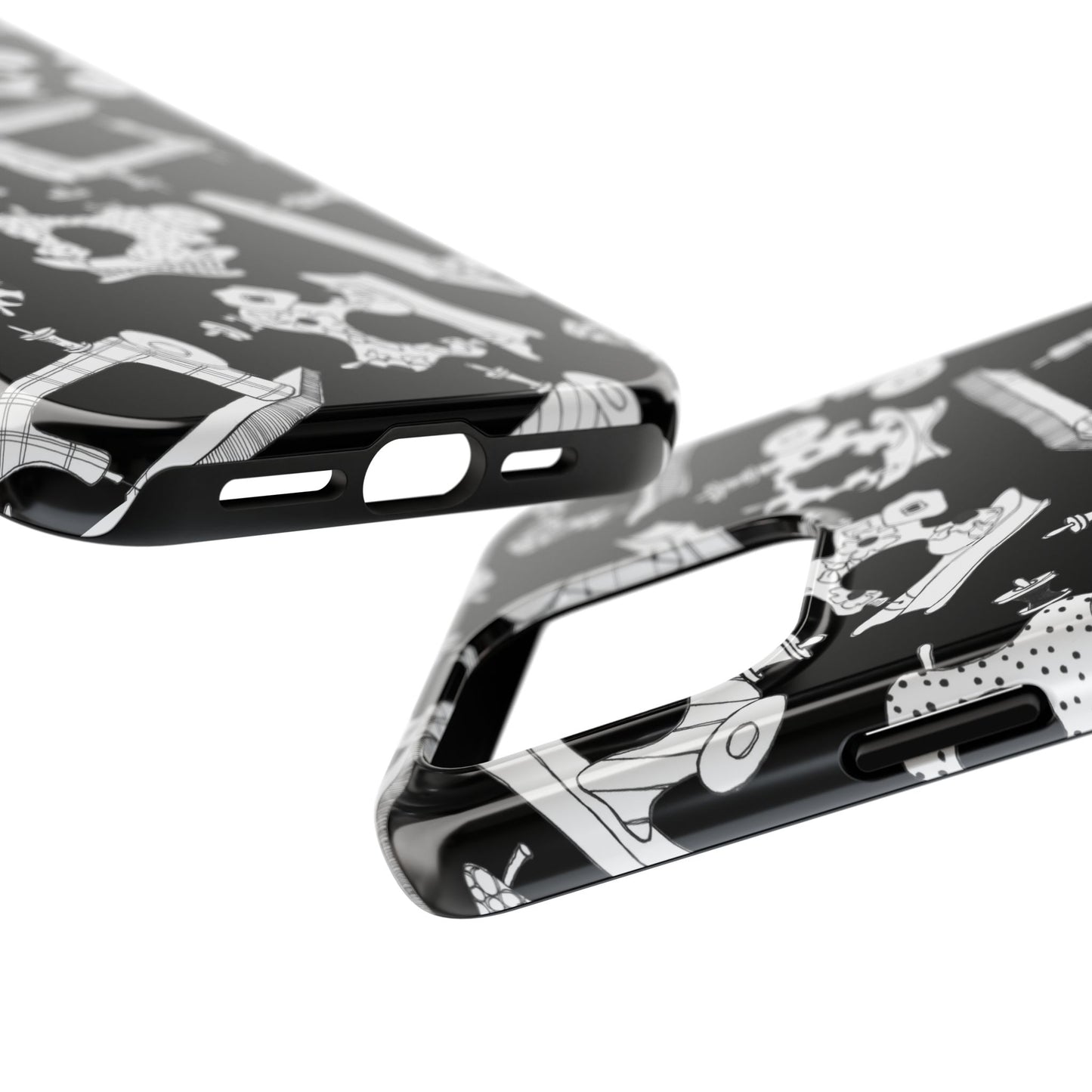 Sew Essential Black Phone Case