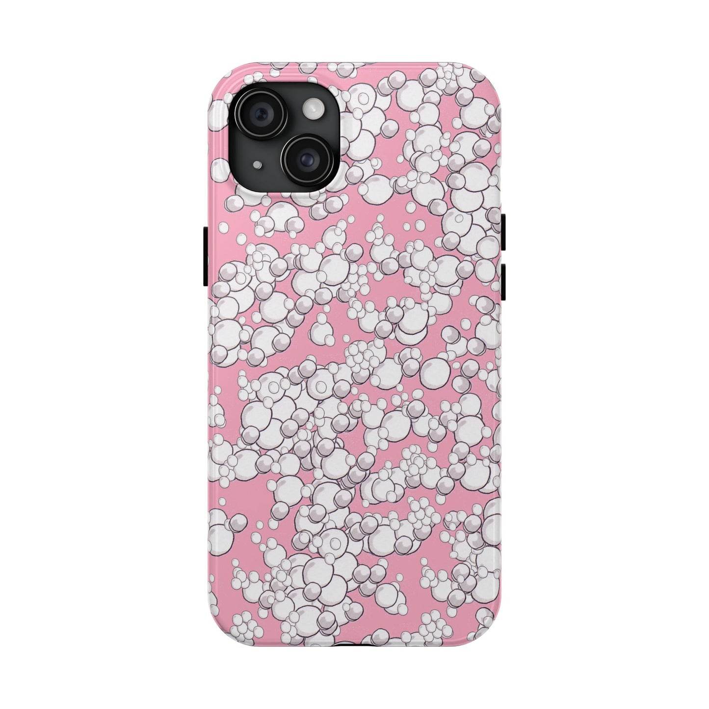 Bubble Dots Pink Phone Case