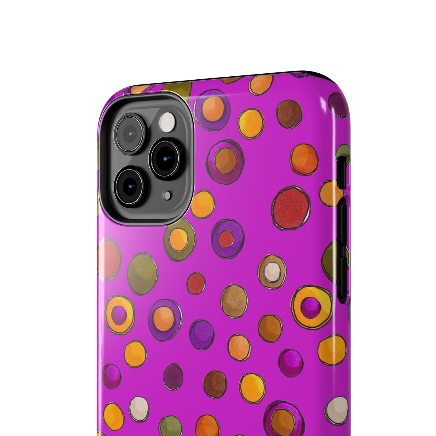 Double Dot Fuchsia Phone Case