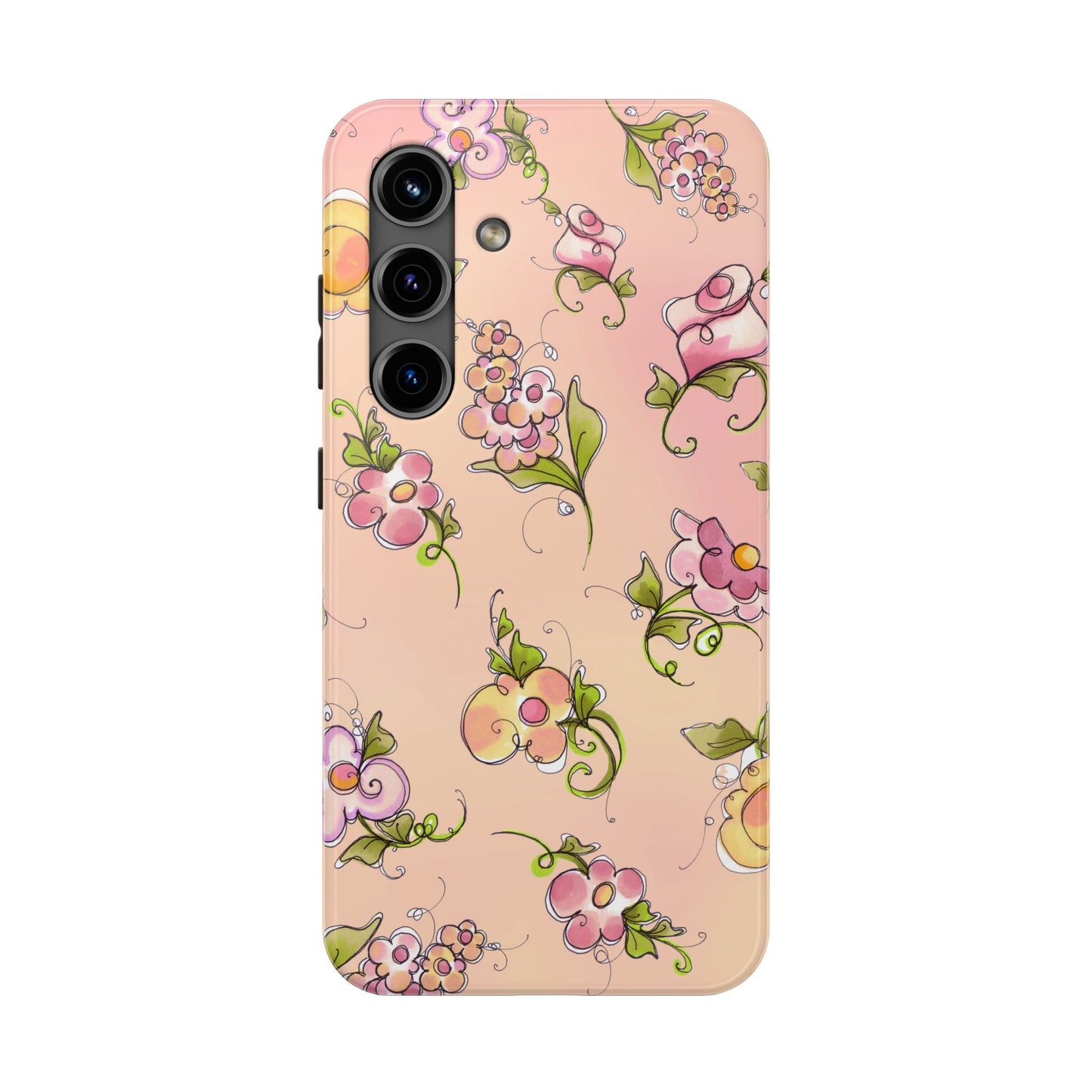 Flower Toss Sunrise Phone Case