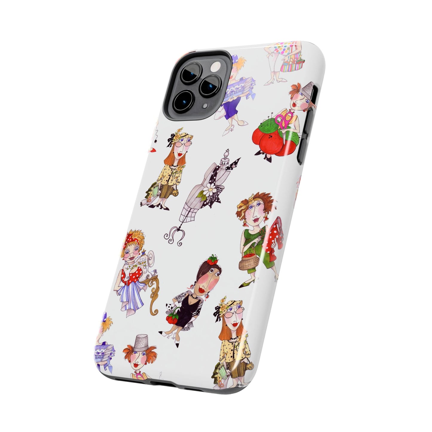 Sewphisticates White Phone Case