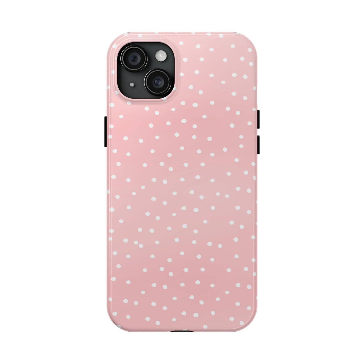 Little Dots Pink / White Phone Case