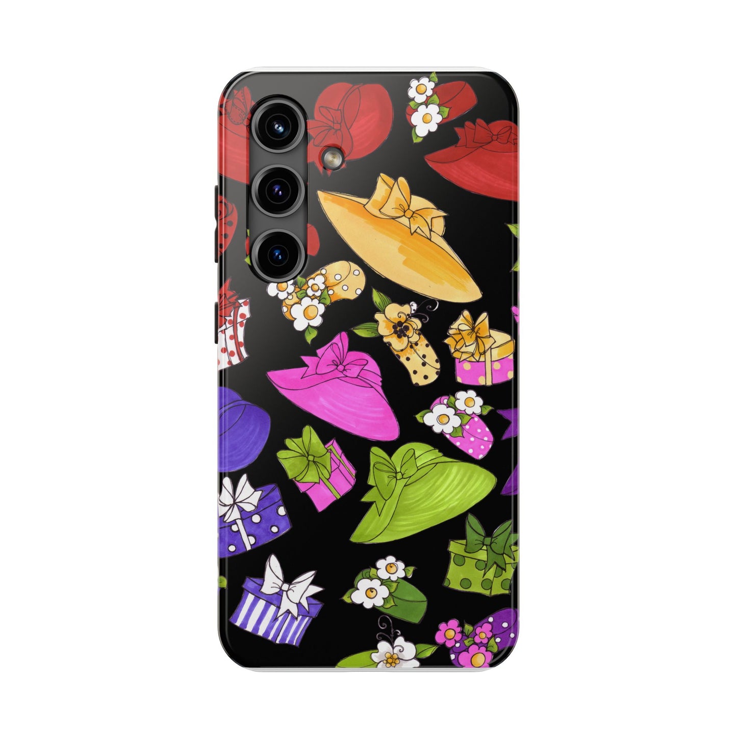 Accessories Tossed Black Phone Case