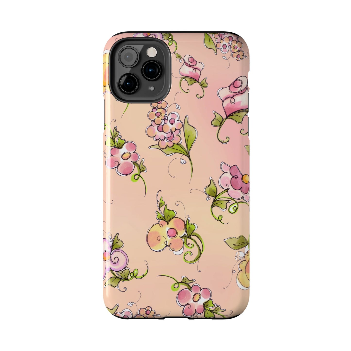 Flower Toss Sunrise Phone Case