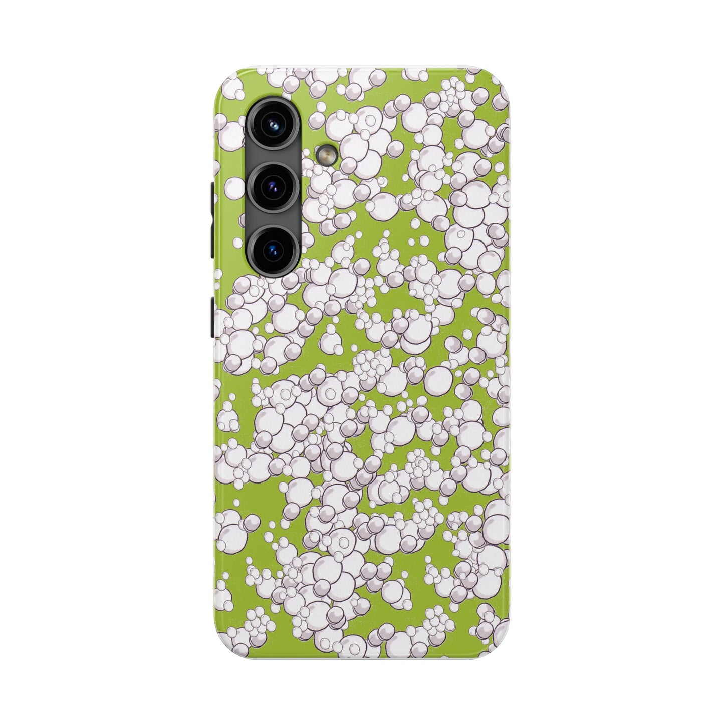 Bubble Dots Green Phone Case