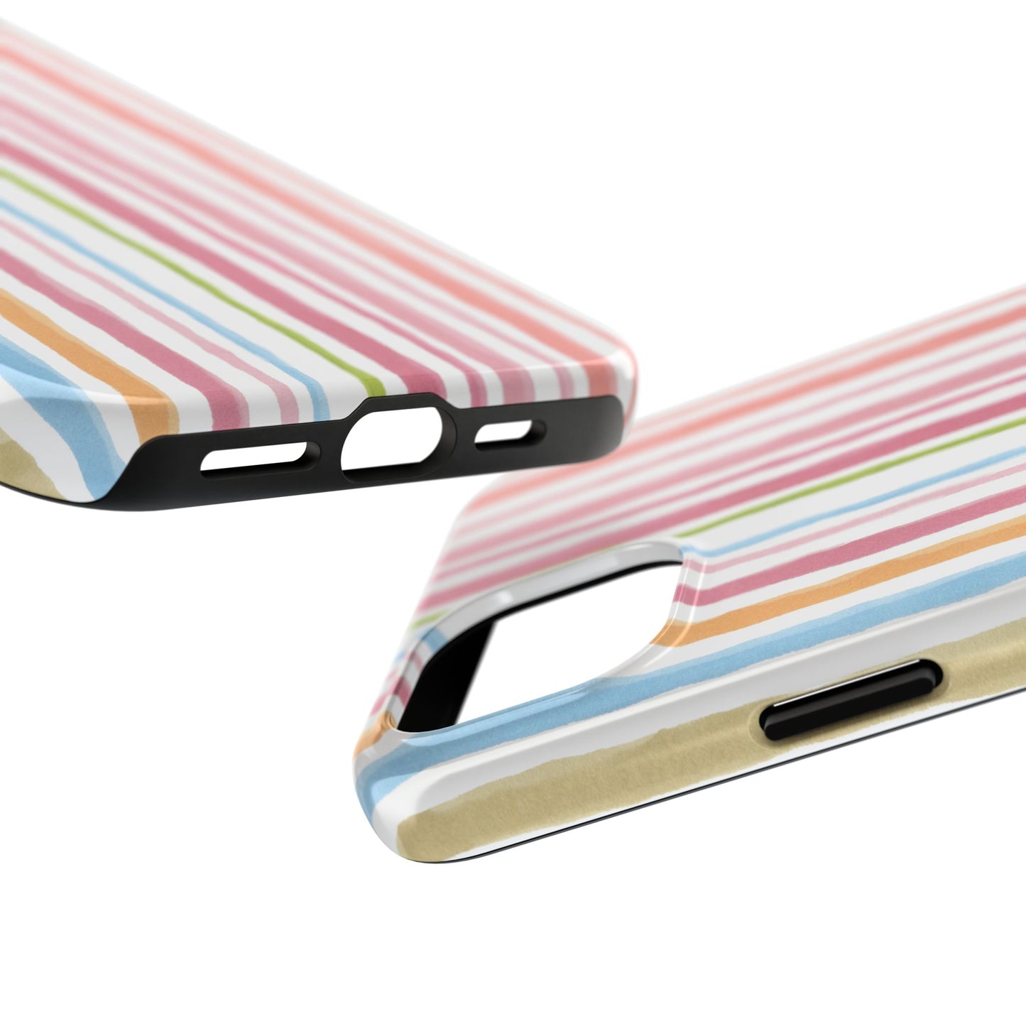 Swim Stripe Pastel Phone Case