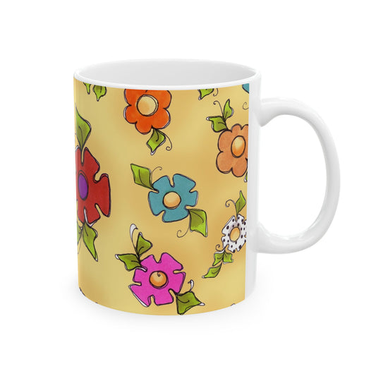 Happy Blooms Yellow Cup