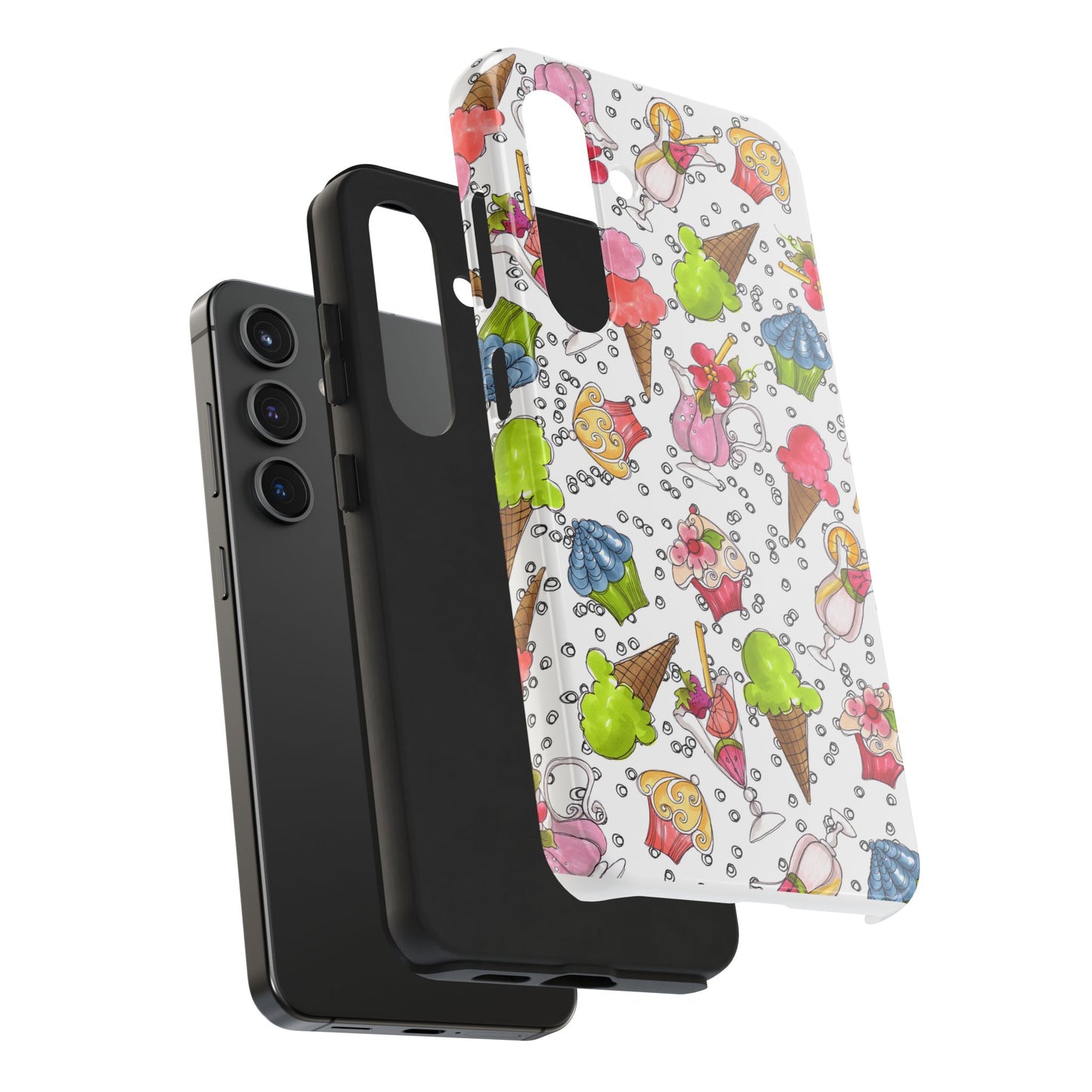 Resort Food White Phone Case