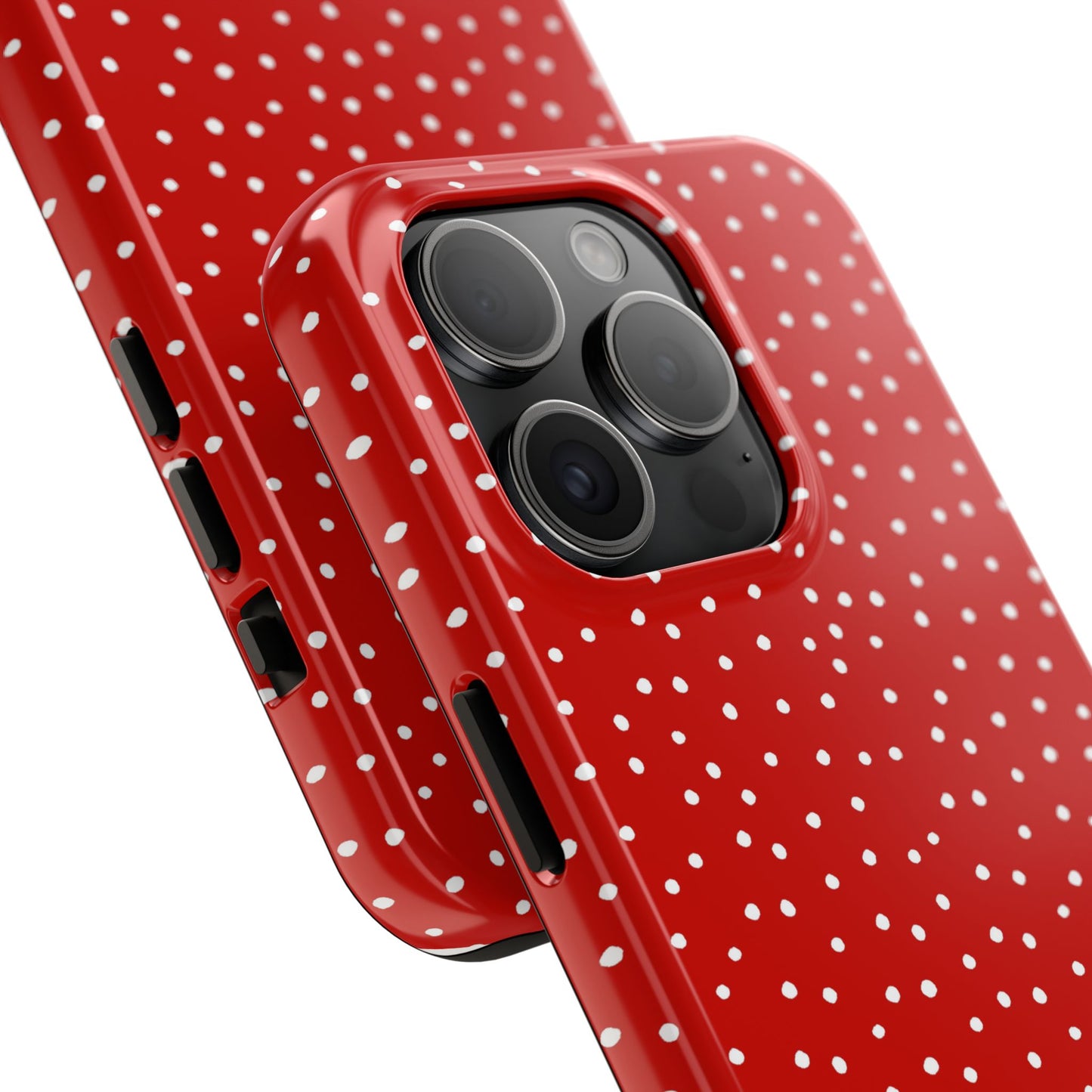 Dinky Dots Red / White Phone Case