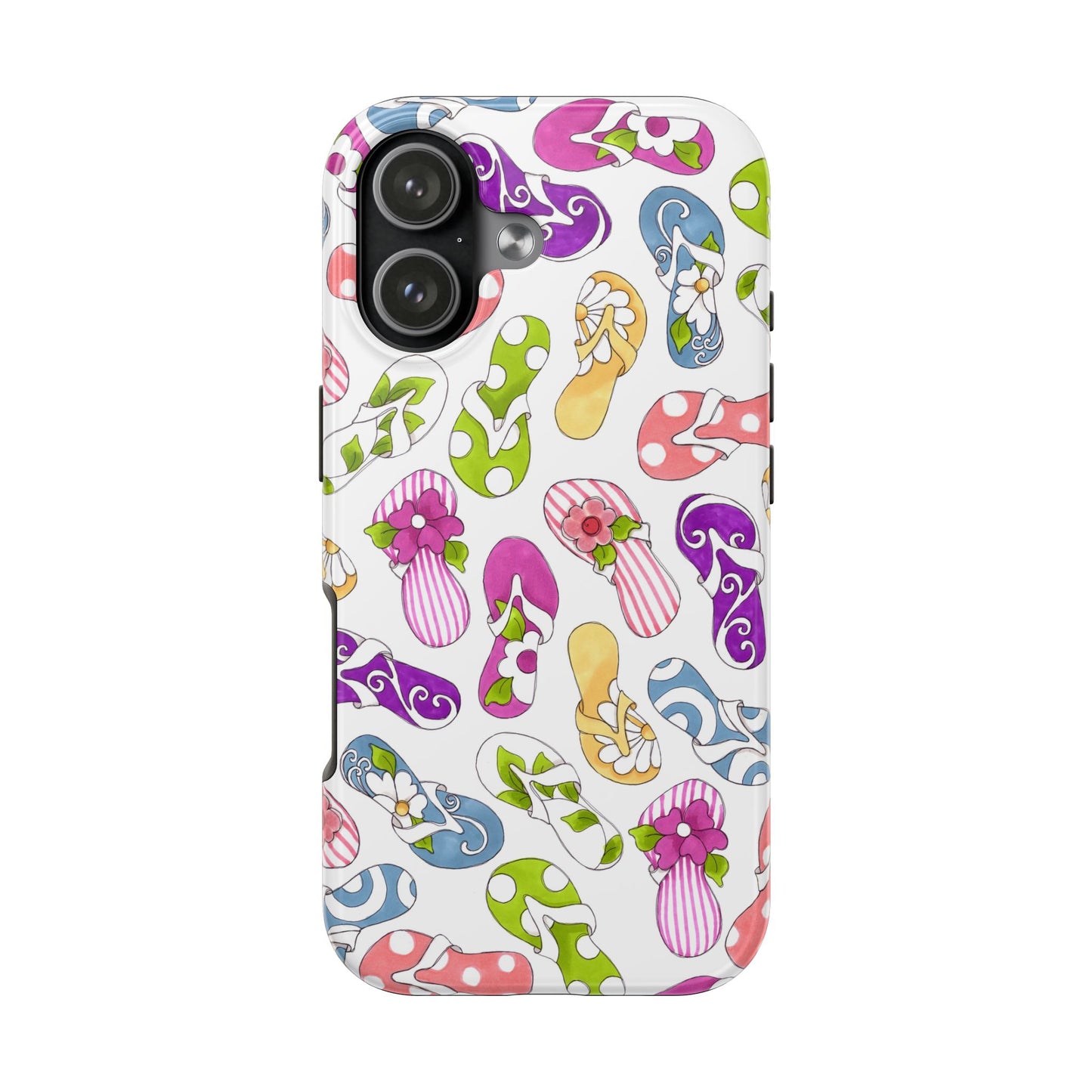 Flip Flops White Phone Case