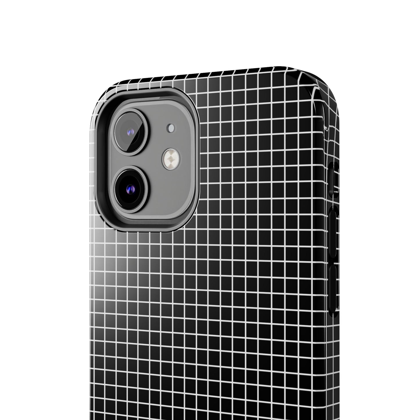Window Pane Black / White Phone Case