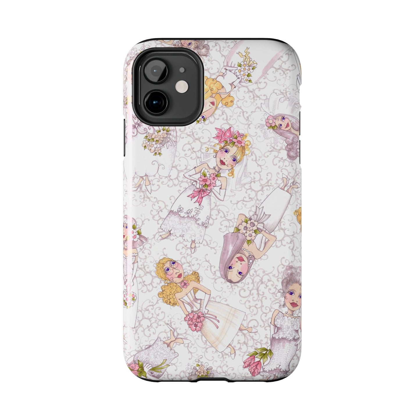 Bridal Scroll Phone Case