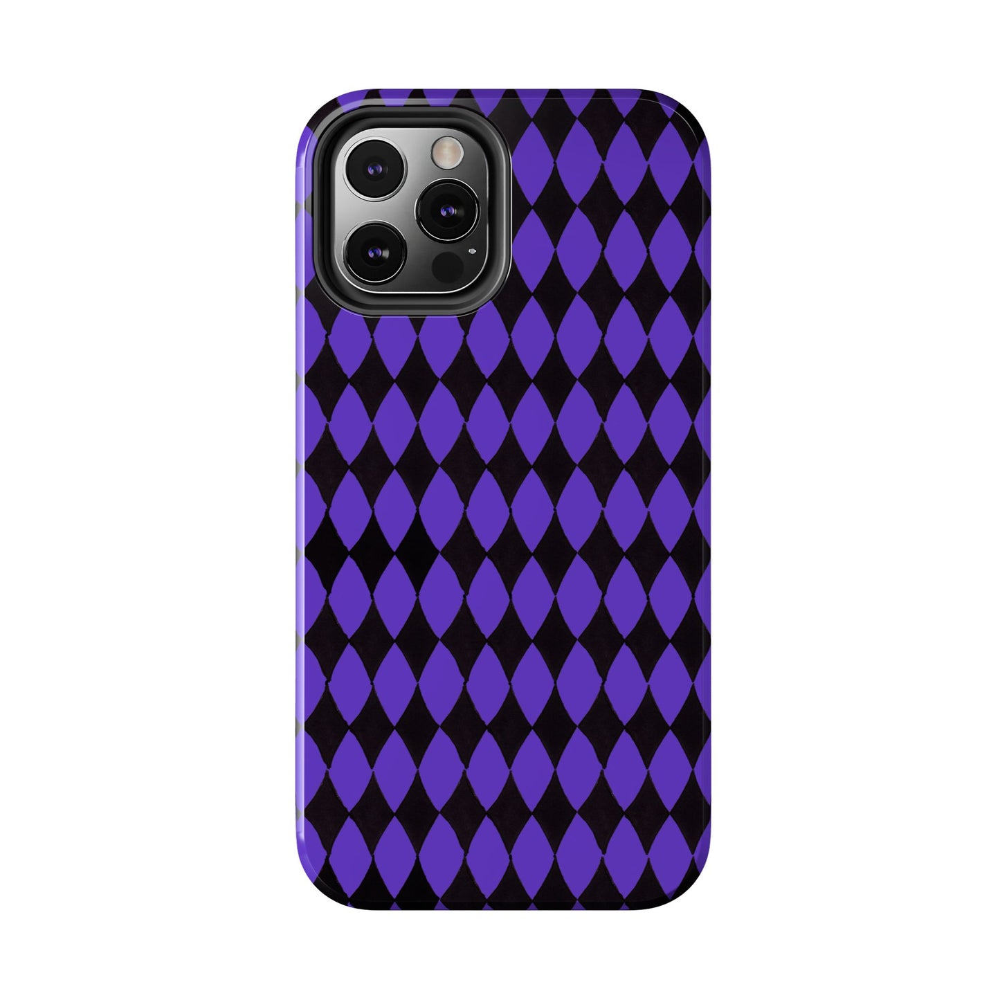 Diamond Purple / Black Phone Case
