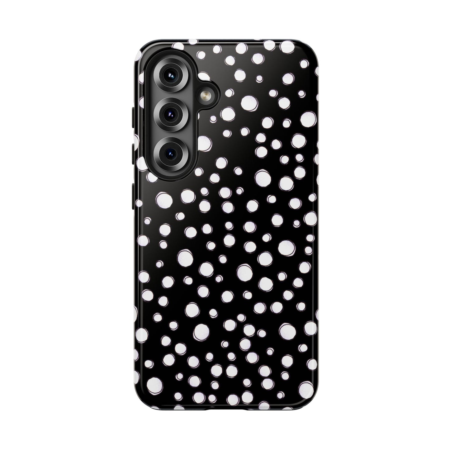 Pot Dots Black Phone Case