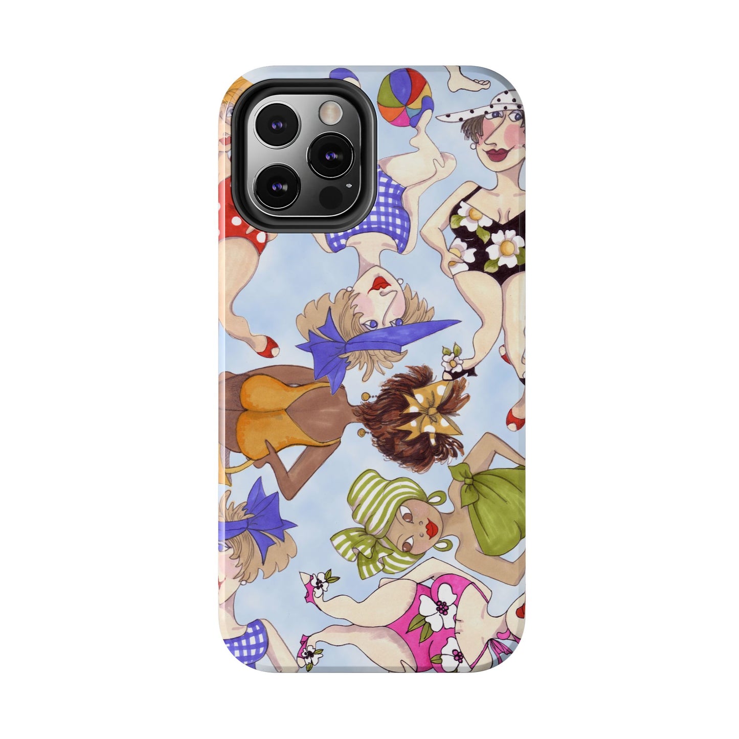 Bathing Beauties Blue Sky Phone Case