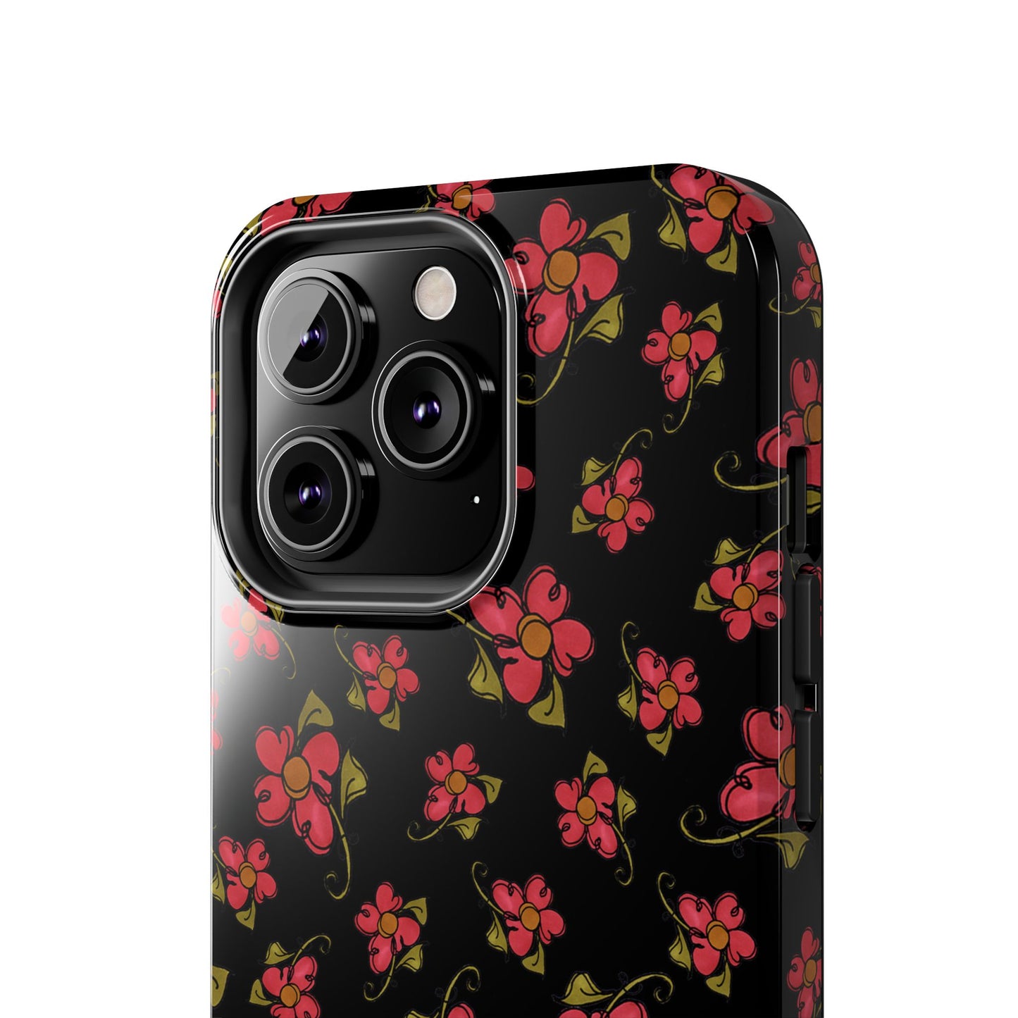 Daisy Caper Black Phone Case