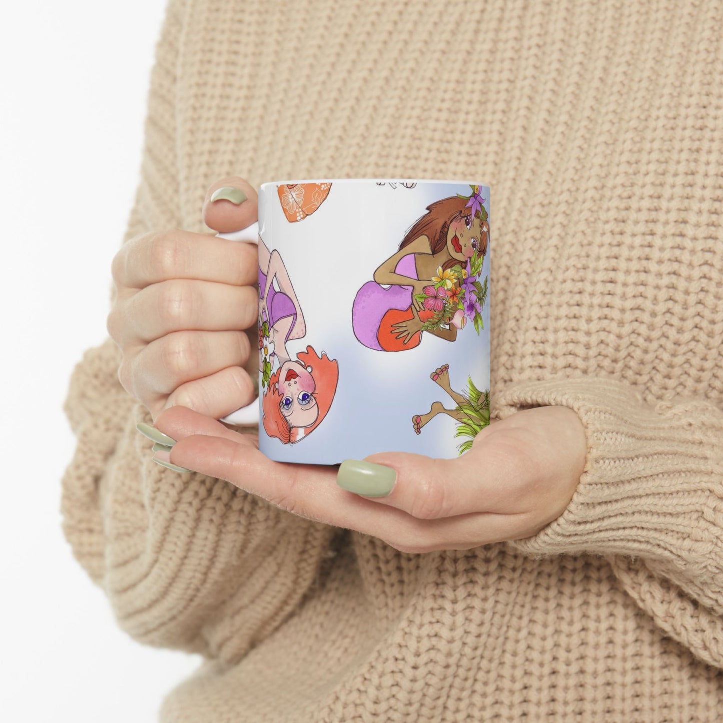 Island Toss Blue Sky Cup