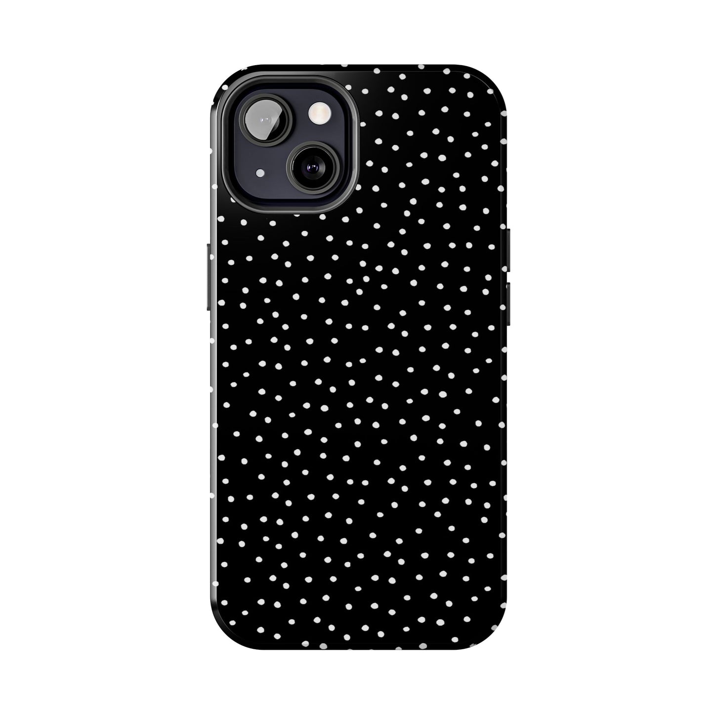 Dinky Dots Black / White Phone Case