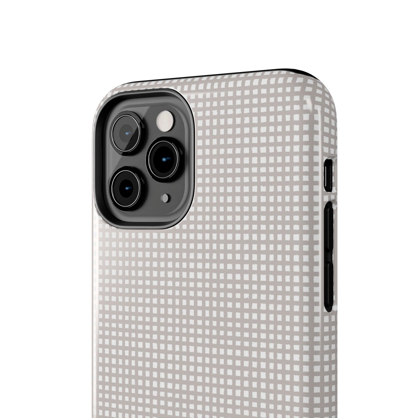 Chipper Check Gray Phone Case