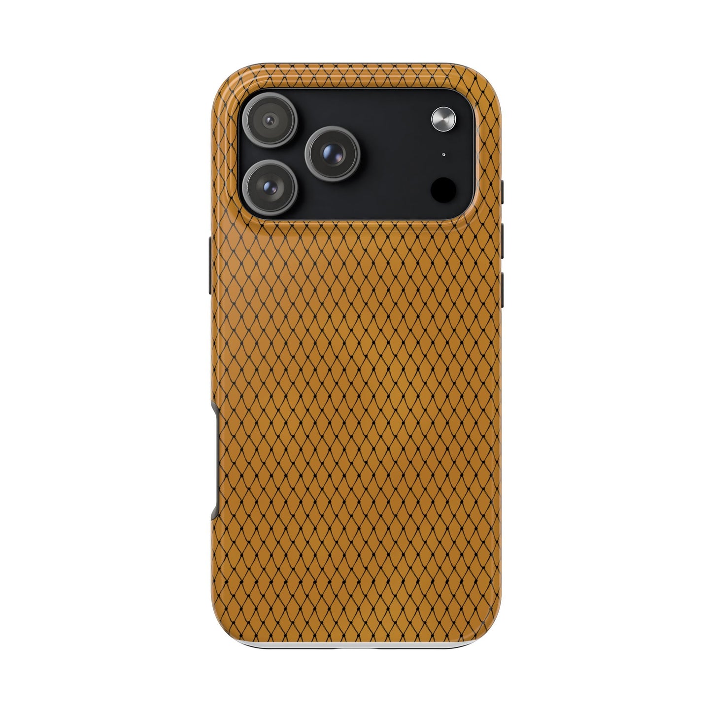 Fishnet Gold Phone Case