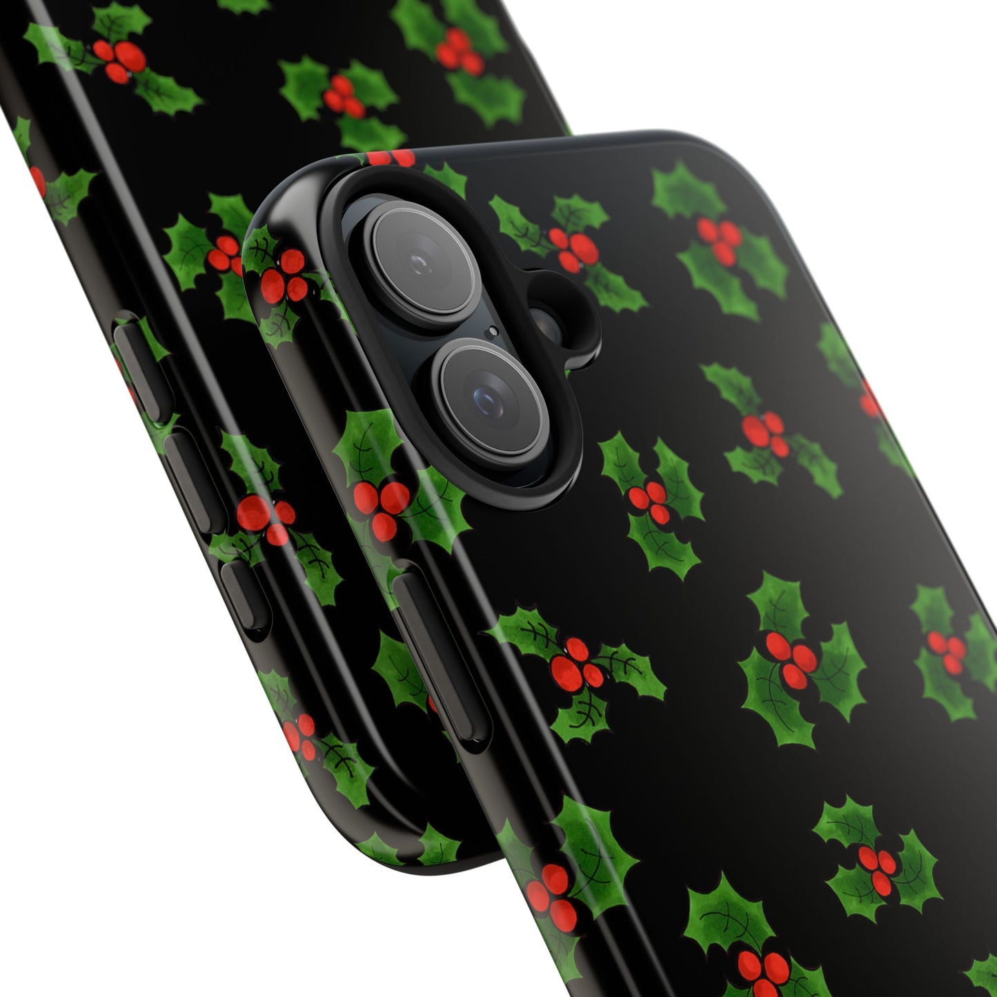 Lotsa Holly Black Phone Case